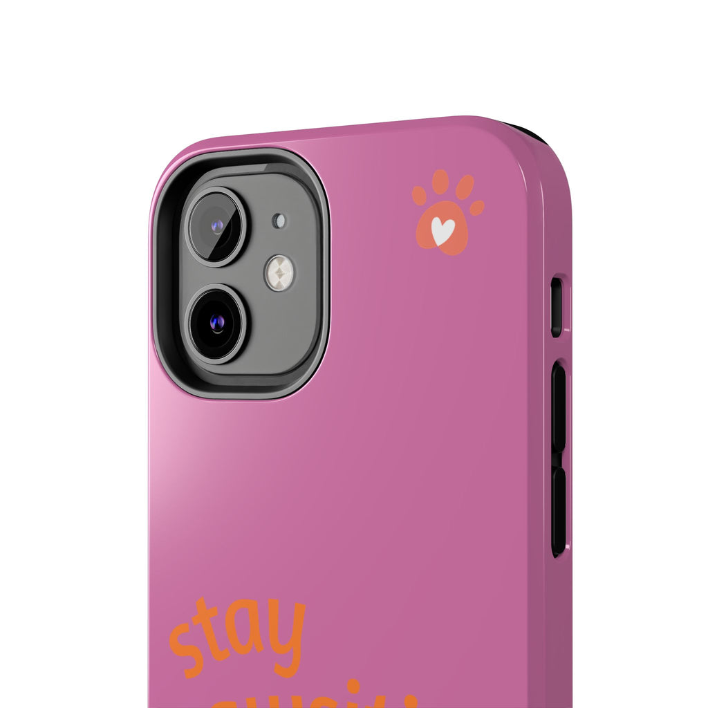 Chompy’s Stay Pawsitive Tough Phone Cases