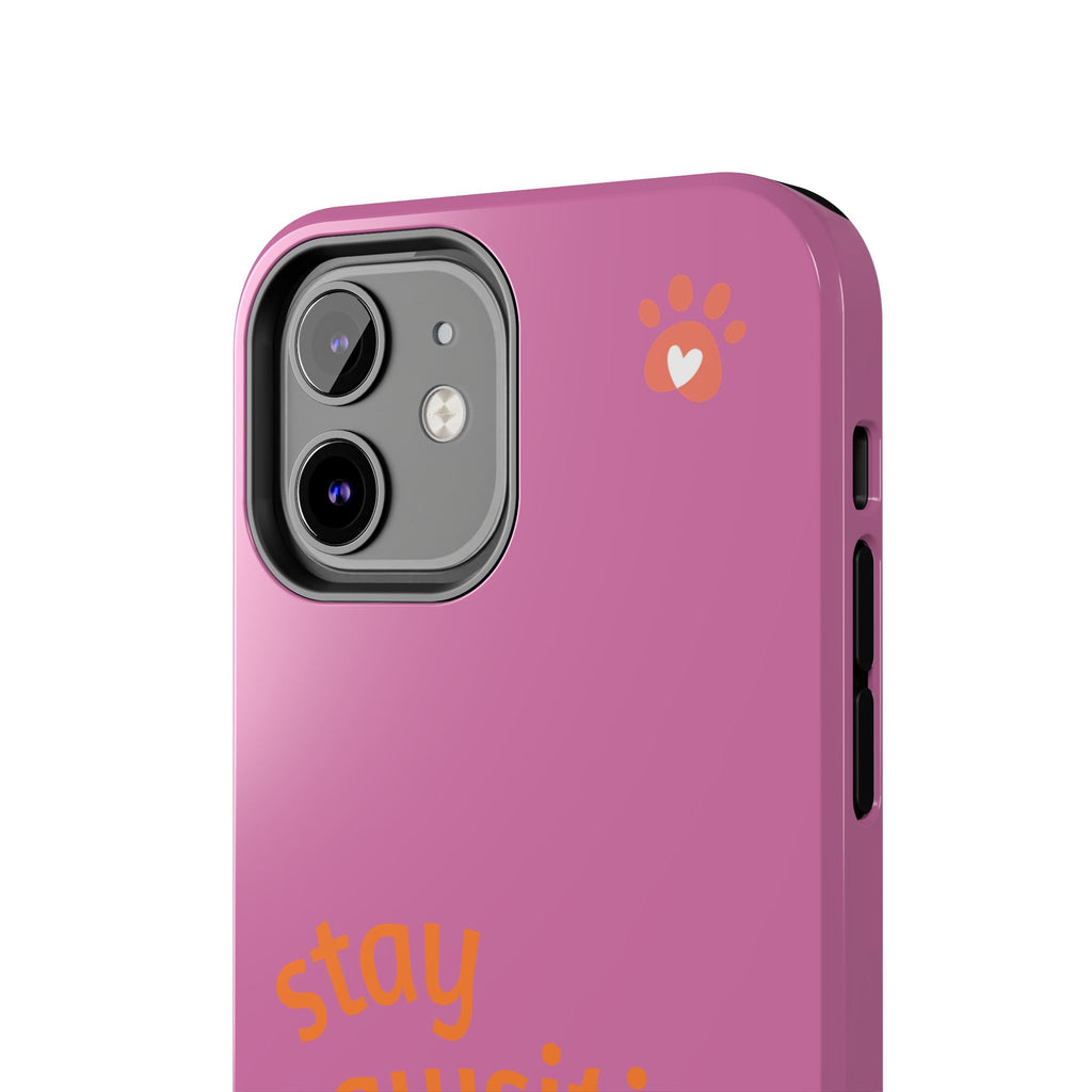 Chompy’s Stay Pawsitive Tough Phone Cases