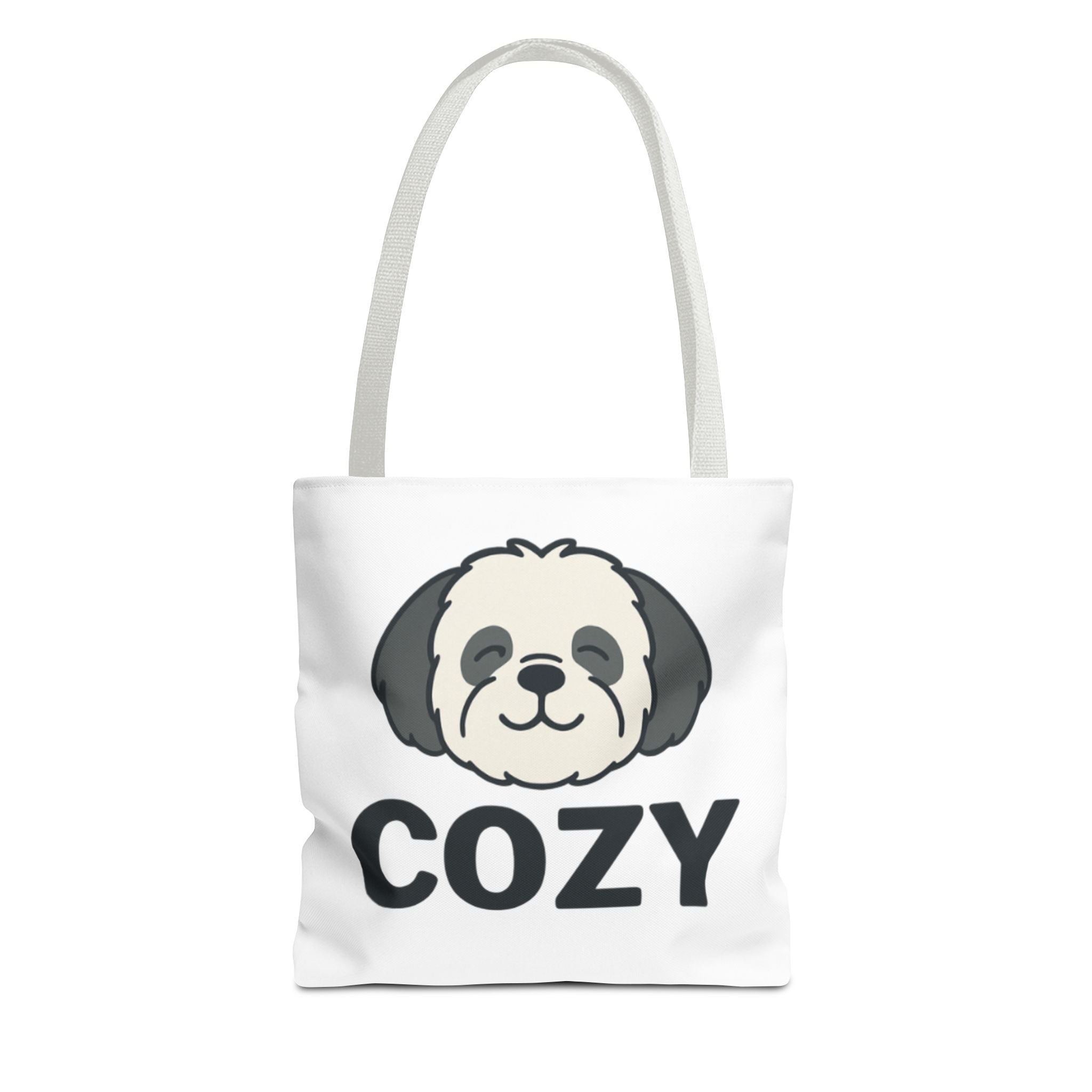 Cozy Shih Poo Tote Bag — Cute Shihpoo Dog Design